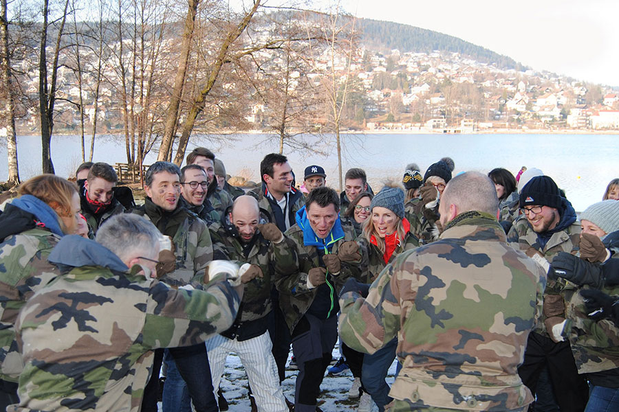 cohésion d'équipe et challenge