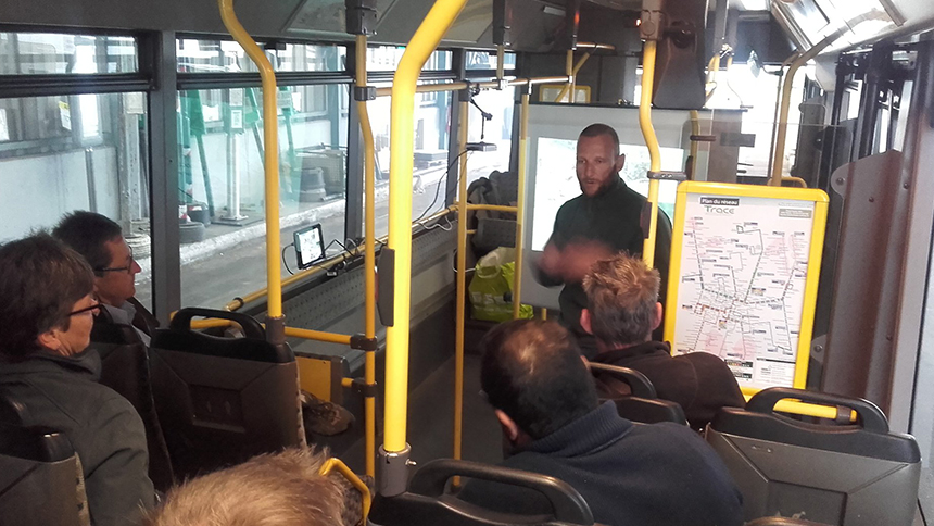 Formation gestion agressivité dans un bus