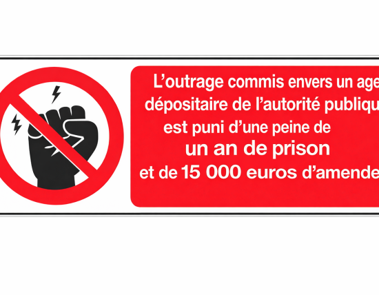 panneau outrage